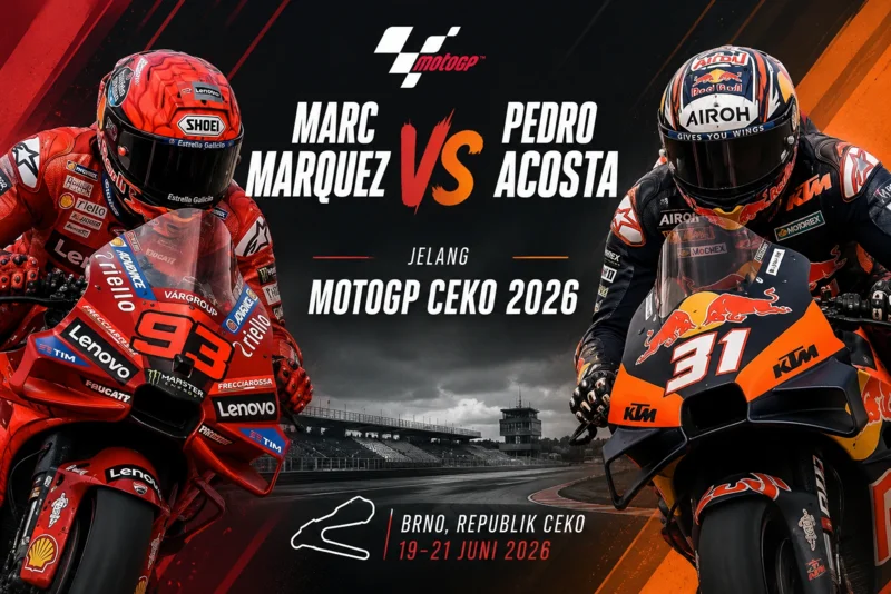 Duel Marc Marquez vs Pedro Acosta Memanas Jelang MotoGP Ceko 2026.webp